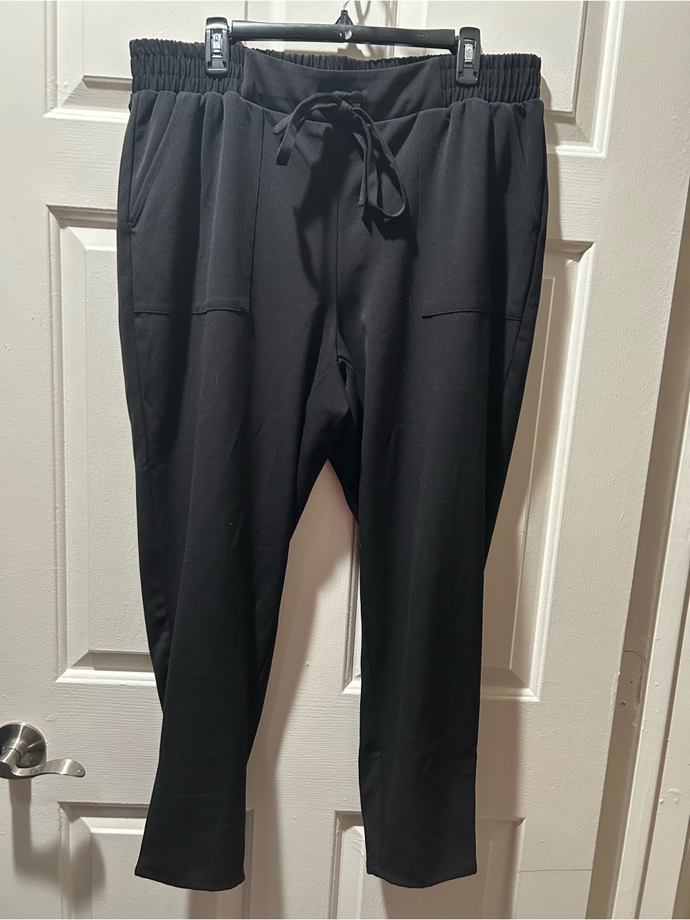 NWT Torrid Black Twill Drawstring Tapered Trouser Pants Size 1X